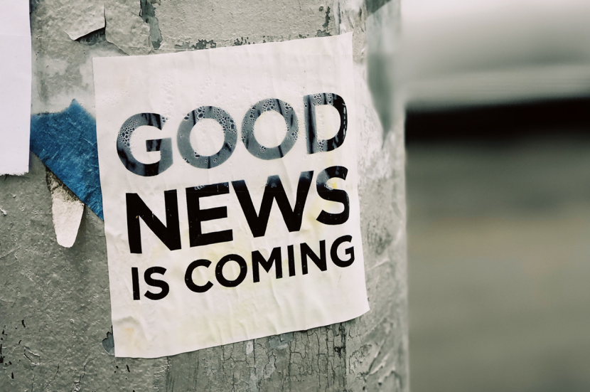 Good news is coming