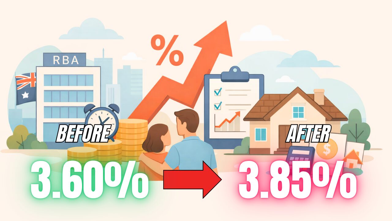 RBA Raises Rates in February 2026 from 3.60% to 3.85%